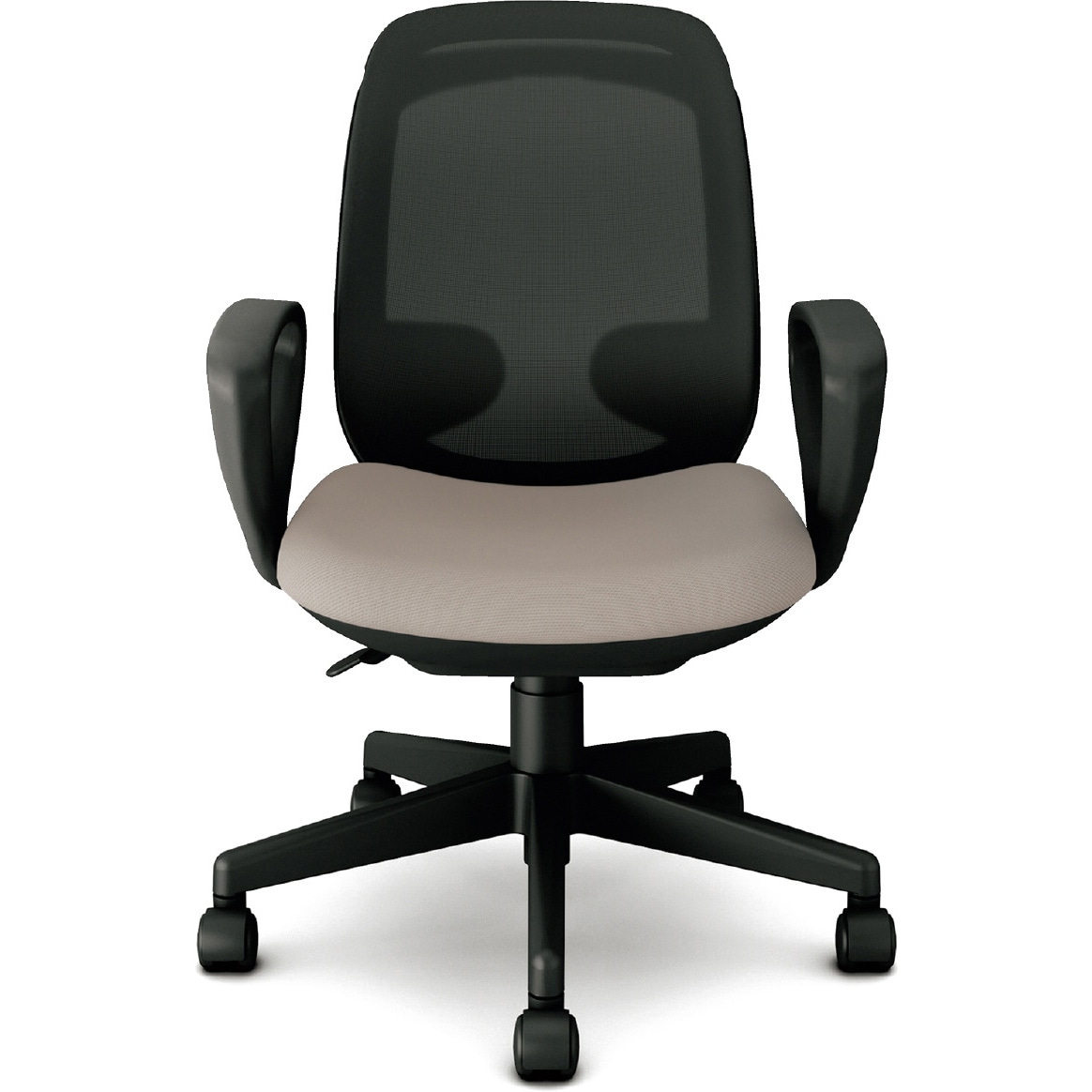 KB-CK60ML SGY チェア コプレ ブラックメッシュ(組立サービス付き) プラス[家具] 組立・設置・取付 ループ肘(固定)   KB-CK60ML SGY