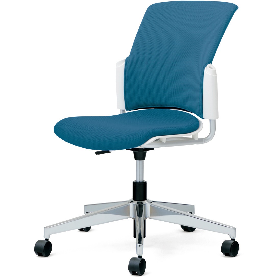 MC-W54SL-N SBL チェア チェダーC 回転脚 背クッション 肘なし 1台 プラス[家具] 【通販モノタロウ】