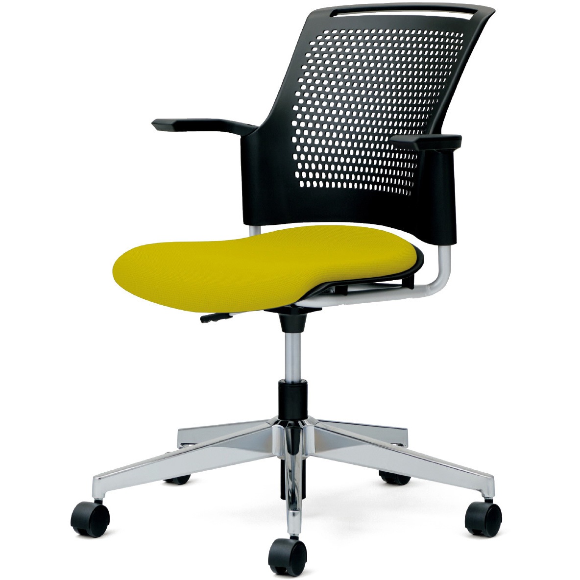MB-W65SHL-N CYE チェア チェダーC 回転脚 背ヌード 肘付 1台 プラス[家具] 【通販モノタロウ】 33,787円