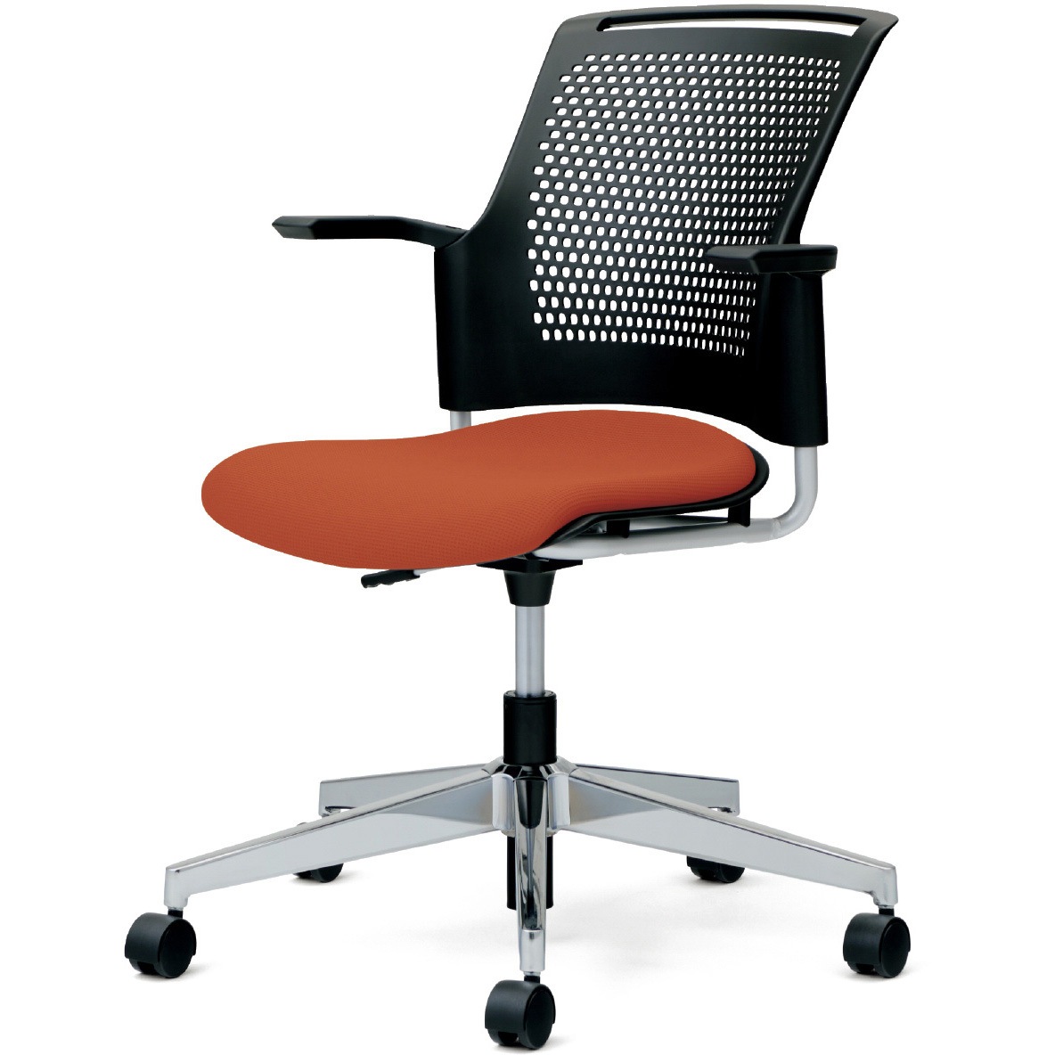 MB-W65SHL-N TRD チェア チェダーC 回転脚 背ヌード 肘付 1台 プラス[家具] 【通販モノタロウ】 33,787円