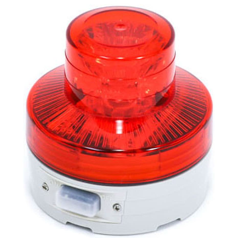 NIKKEI ニコハザードFAB VK16H型 LED警告灯 赤 (1個) 品番：VK16H-004F3R - 3