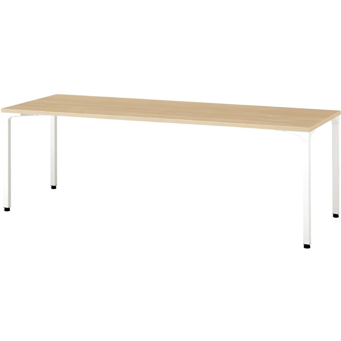 NN-2110PARV SW/W4 会議テーブル ロンナ 抗ウイルス天板 4本脚アジャスタータイプ 長方形(組立サービス付き) 1台 プラス[家具] 【通販モノタロウ】