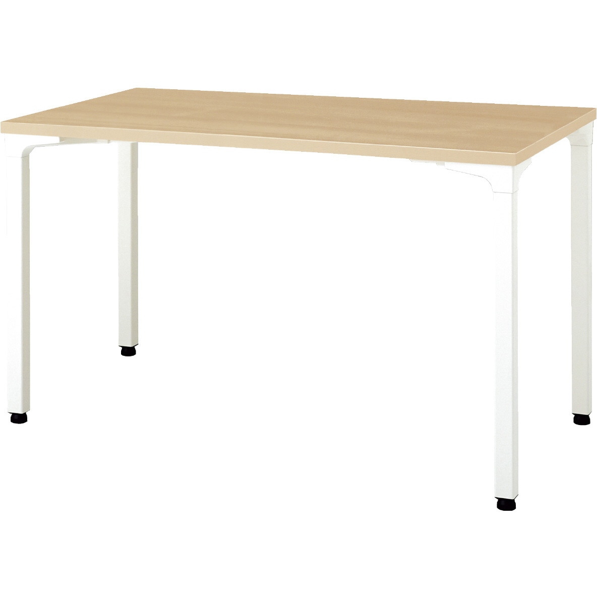 NN-1209PARV SW/W4 会議テーブル ロンナ 抗ウイルス天板 4本脚アジャスタータイプ 長方形(組立サービス付き) 1台 プラス[家具] 【通販モノタロウ】