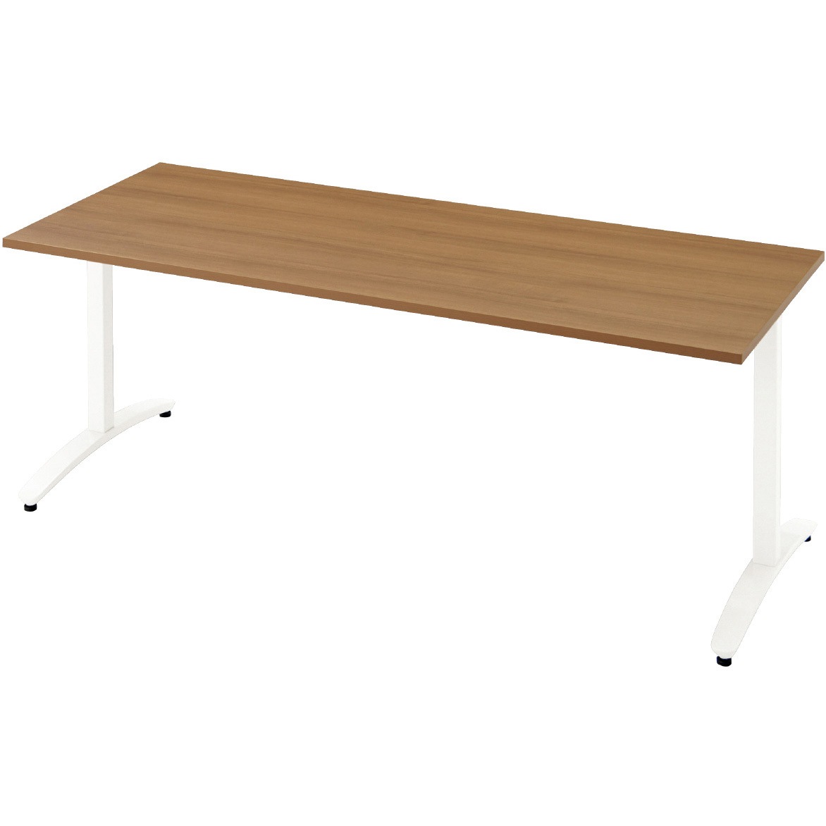 NN-1807TAR T2/W4 会議テーブル ロンナ T字脚アジャスタータイプ 配線口なし 長方形(組立サービス付き) プラス[家具] 組立・設置・取付 奥行750mm