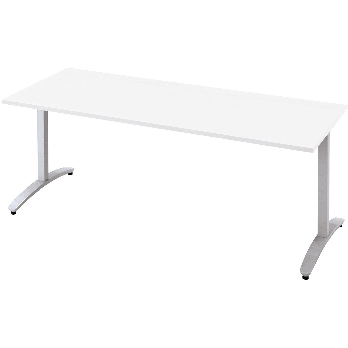 NN-1807TAR W4/M4 会議テーブル ロンナ T字脚アジャスタータイプ 配線口なし 長方形(組立サービス付き) プラス[家具] 組立・設置・取付 奥行750mm