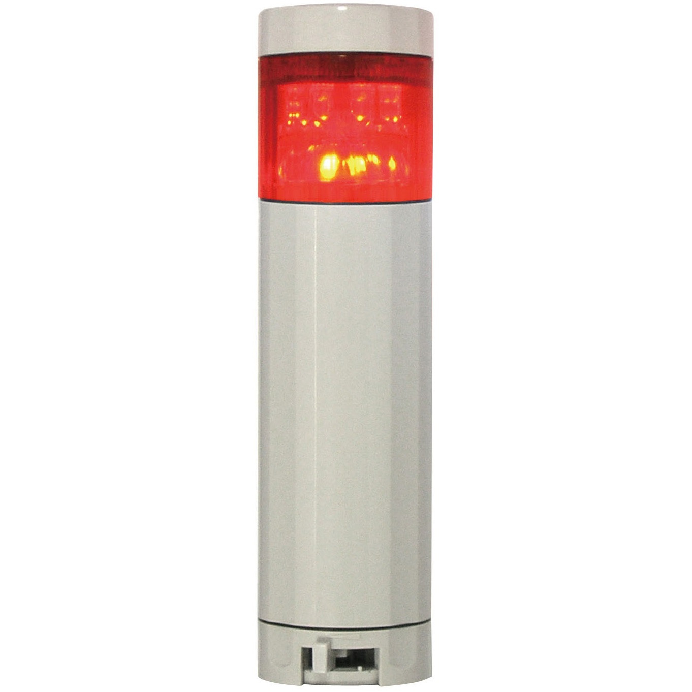 VT04Z-024K1 LED積層灯Φ46/ニコタワープリズム(単色) 日恵製作所 1段 赤配列 外径49.8mm