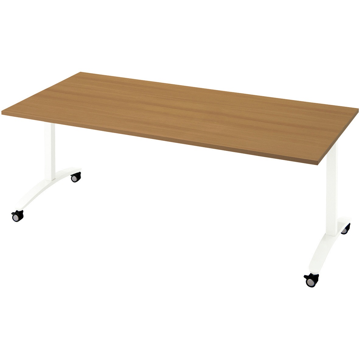 NN-1809TKR T2/W4 会議テーブル ロンナ T字脚キャスタータイプ 長方形(組立サービス付き) プラス[家具] 組立・設置・取付 奥行900mm 65,890円