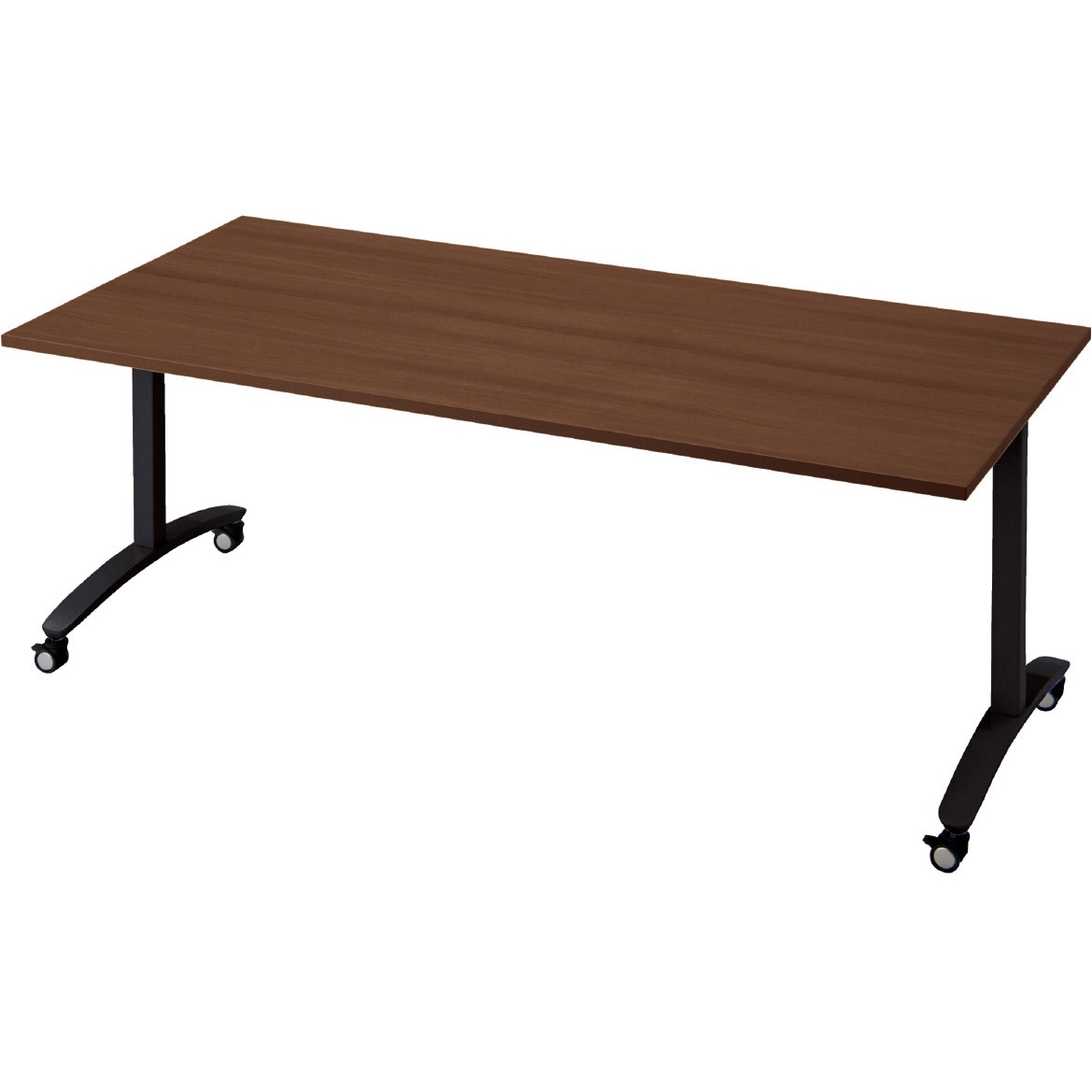 NN-1809TKR LM/BK 会議テーブル ロンナ T字脚キャスタータイプ 長方形(組立サービス付き) プラス[家具] 組立・設置・取付 奥行900mm 76,890円