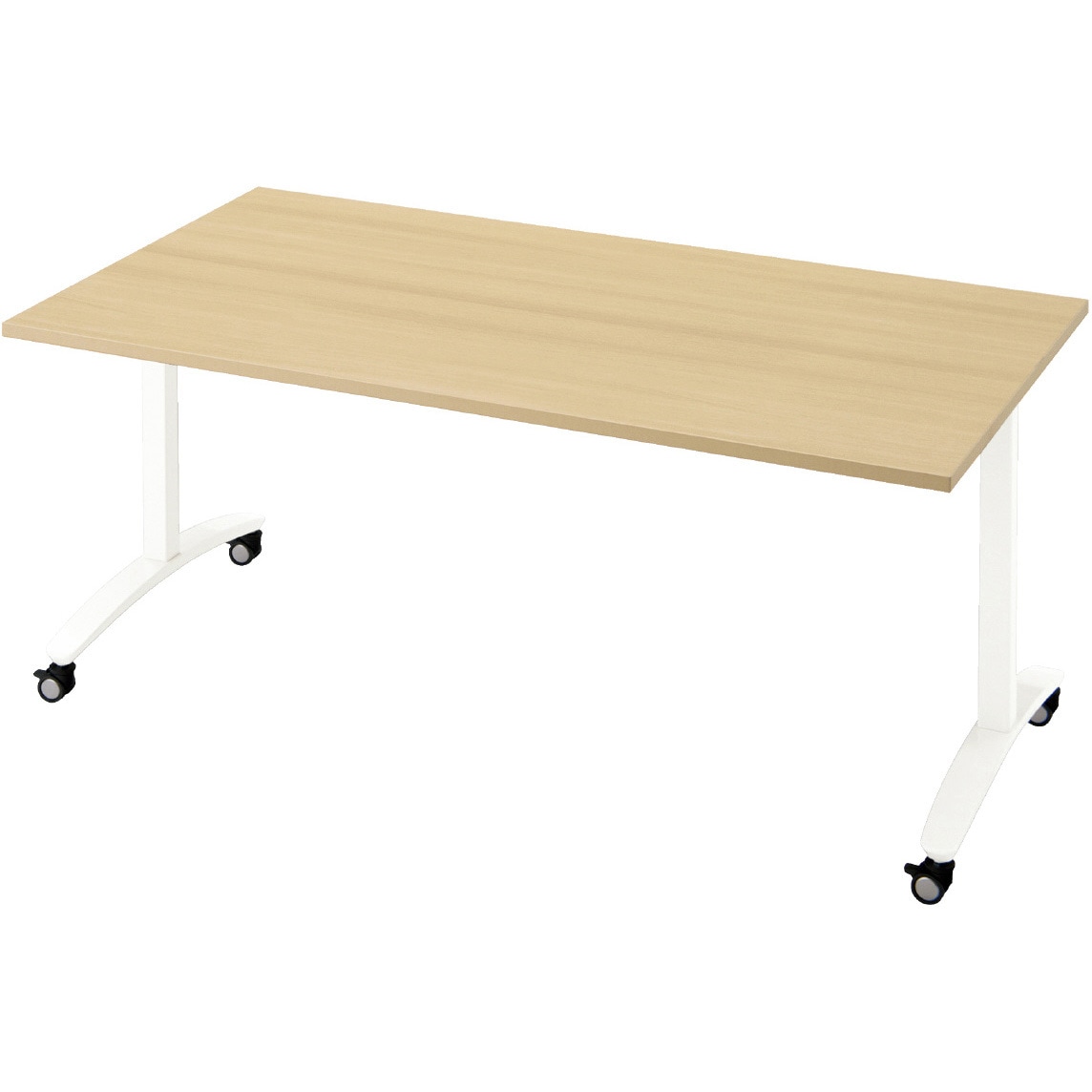NN-1509TKR LW/W4 会議テーブル ロンナ T字脚キャスタータイプ 長方形(組立サービス付き) プラス[家具] 組立・設置・取付 奥行900mm