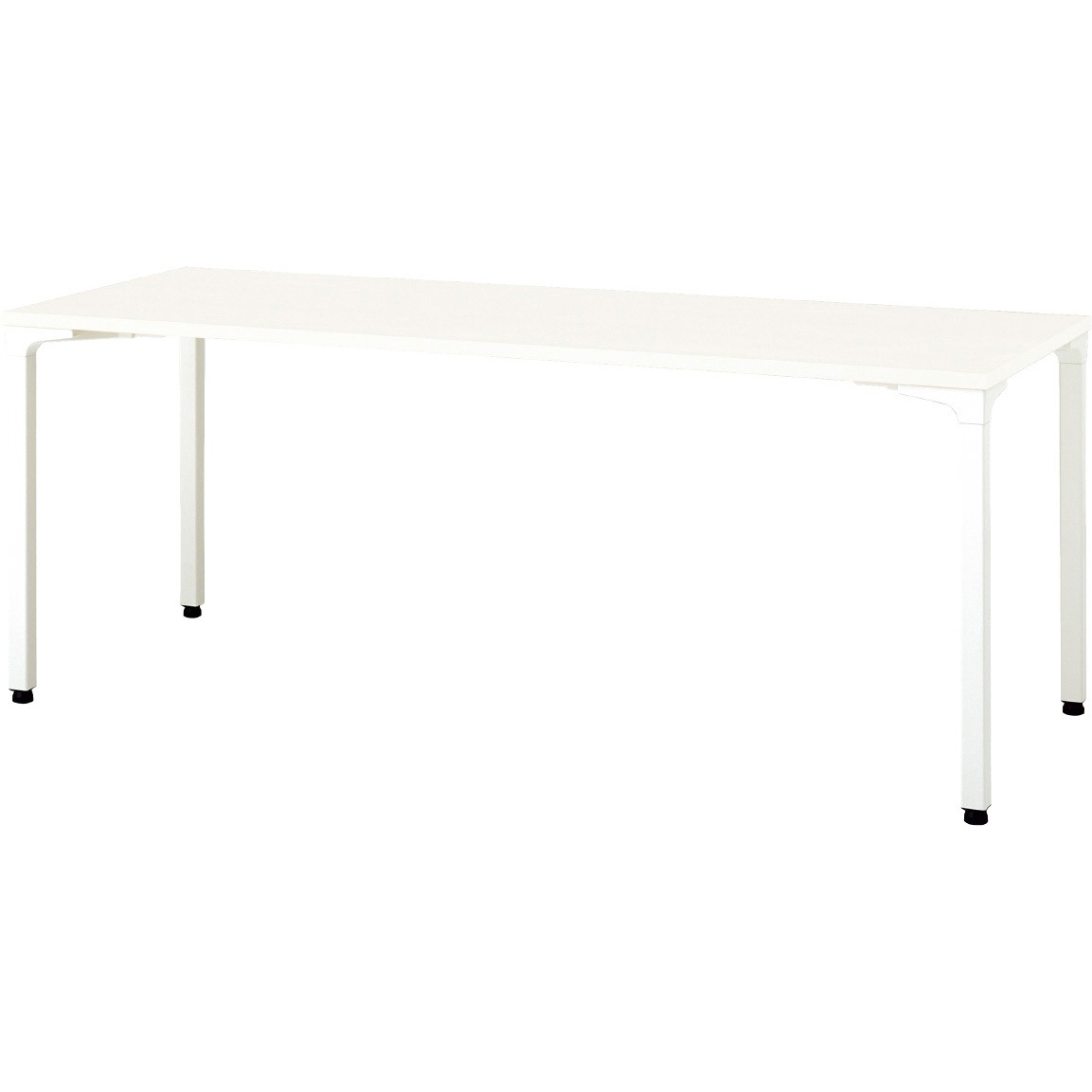 NN-1807PAR W4/W4 会議テーブル ロンナ 4本脚アジャスタータイプ 配線口なし 長方形(組立サービス付き) プラス[家具] 組立・設置・取付 奥行750mm 52,188円