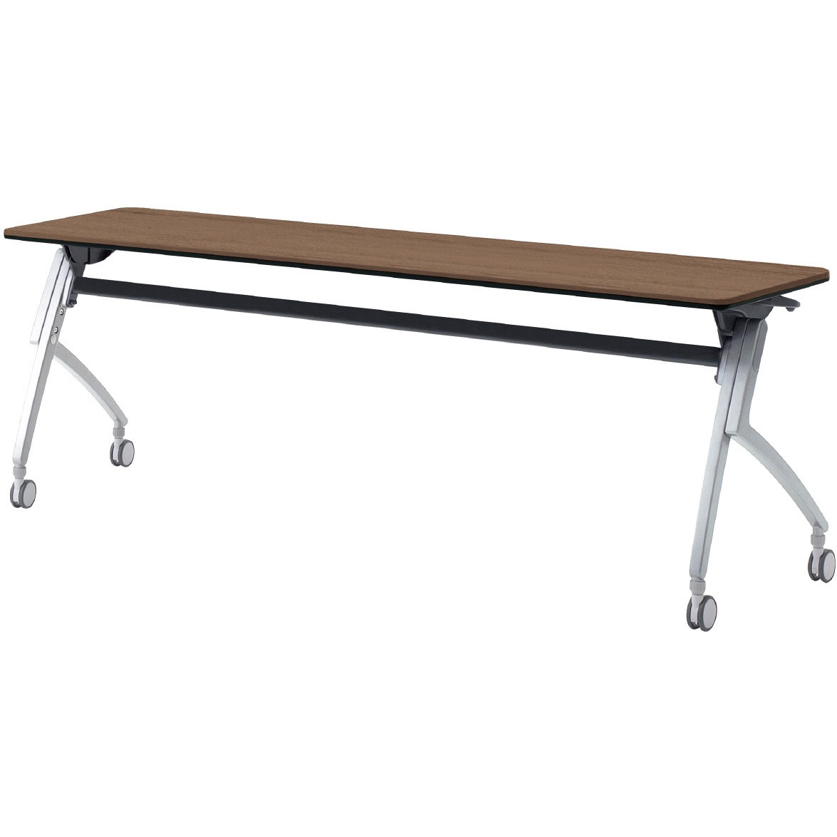 XT-720TN PW 会議テーブル ルアルコ 幕板なし・配線口なし・棚板なし(組立サービスなし) プラス[家具] 奥行600mm  XT-720TN PW