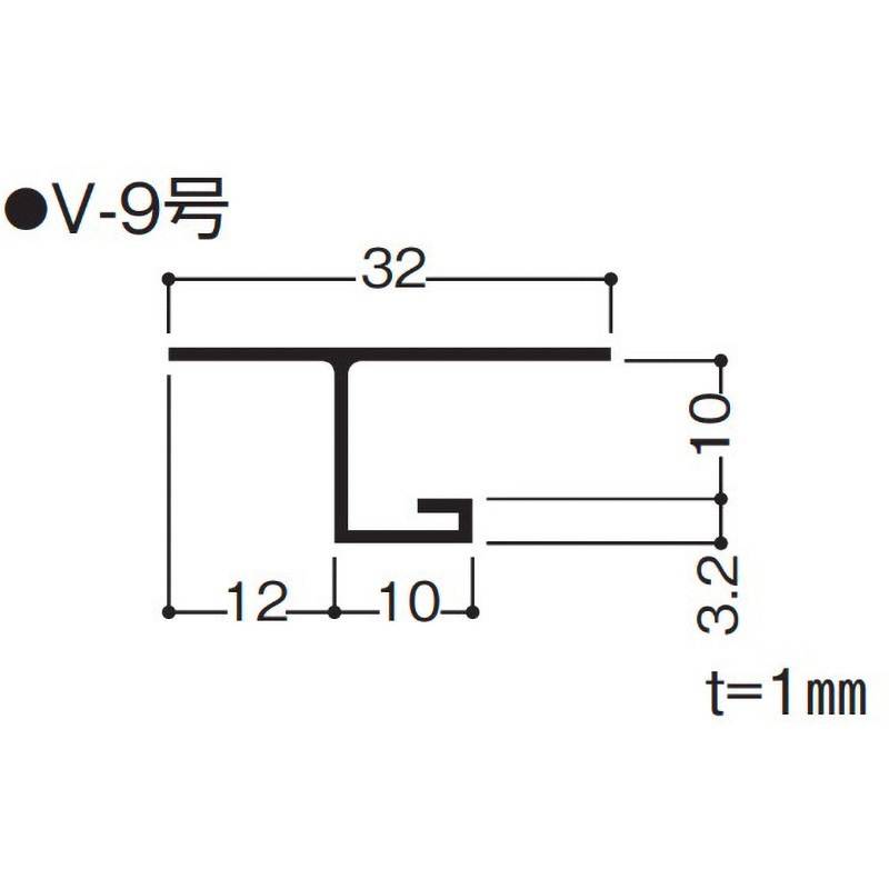FV9 F見切 フクビ化学 1箱(100個) FV9 【通販モノタロウ】