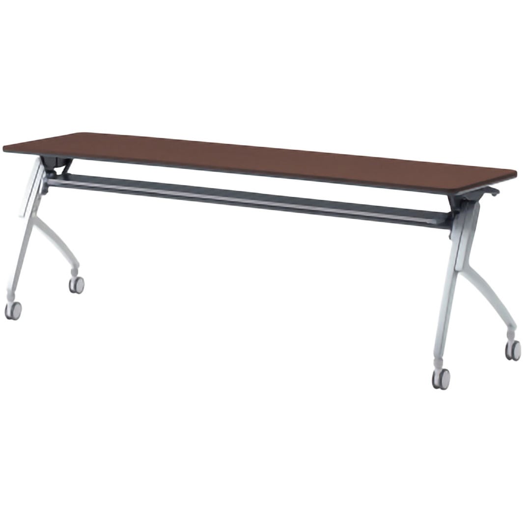 XT-720 LM 会議テーブル ルアルコ 幕板なし・配線口なし・棚板付(組立サービスなし) プラス[家具] 奥行600mm  XT-720 LM