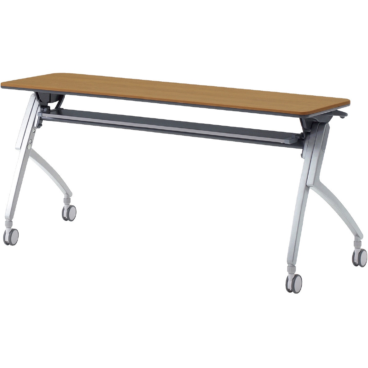 XT-515 T2 会議テーブル ルアルコ 幕板なし・配線口なし・棚板付(組立サービスなし) プラス[家具] 奥行450mm  XT-515 T2