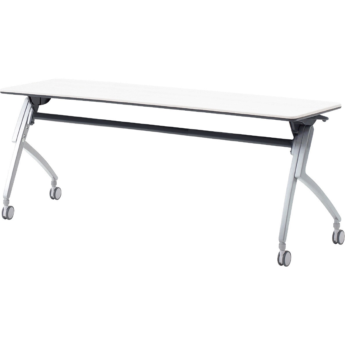 XT-620TN WS 会議テーブル ルアルコ 幕板なし・配線口なし・棚板なし(組立サービスなし) プラス[家具] 奥行600mm  XT-620TN WS