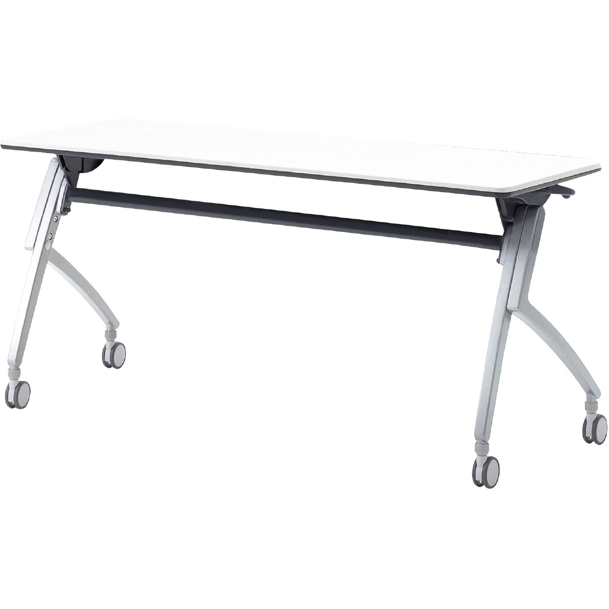 XT-520TN WS 会議テーブル ルアルコ 幕板なし・配線口なし・棚板なし(組立サービスなし) プラス[家具] 奥行600mm  XT-520TN WS