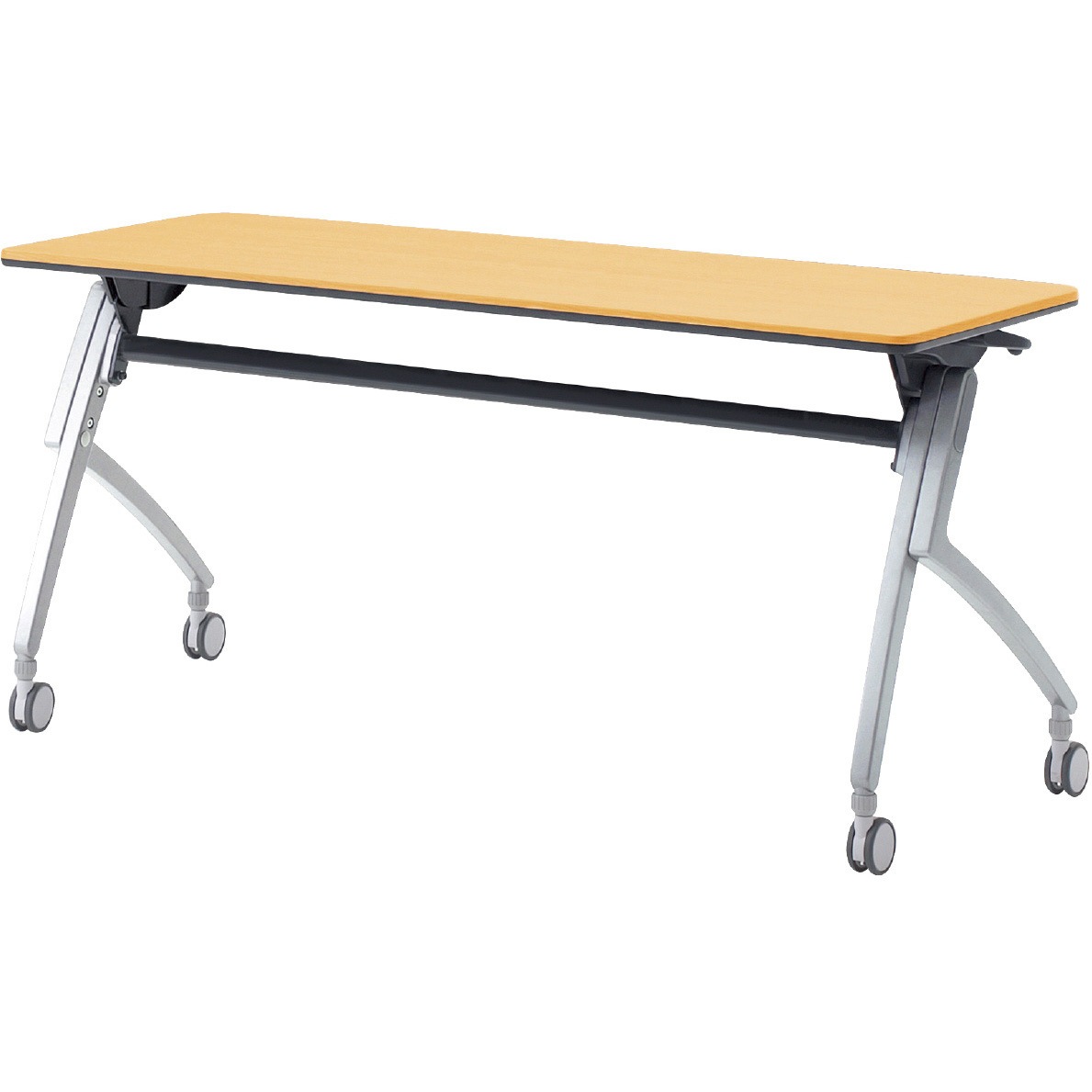 XT-520TN WM 会議テーブル ルアルコ 幕板なし・配線口なし・棚板なし(組立サービスなし) プラス[家具] 奥行600mm  XT-520TN WM