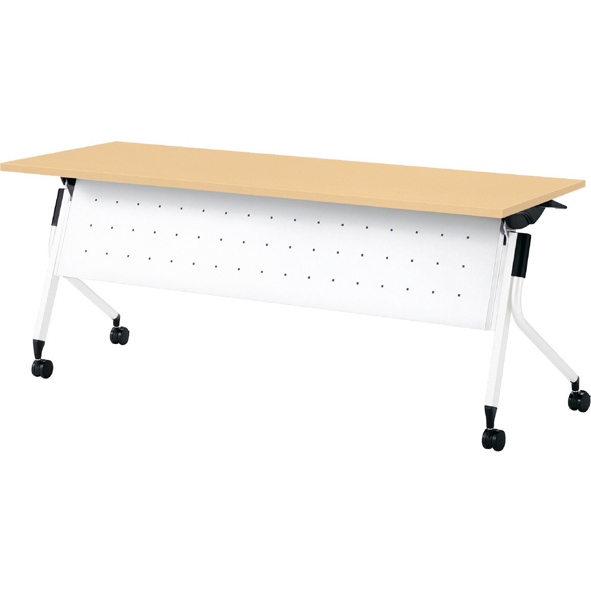 LD3-615MTN WM/W4 会議テーブル リネロ3 幕板付・棚板なし(組立サービス付き) プラス[家具] 組立・設置・取付 奥行450mm