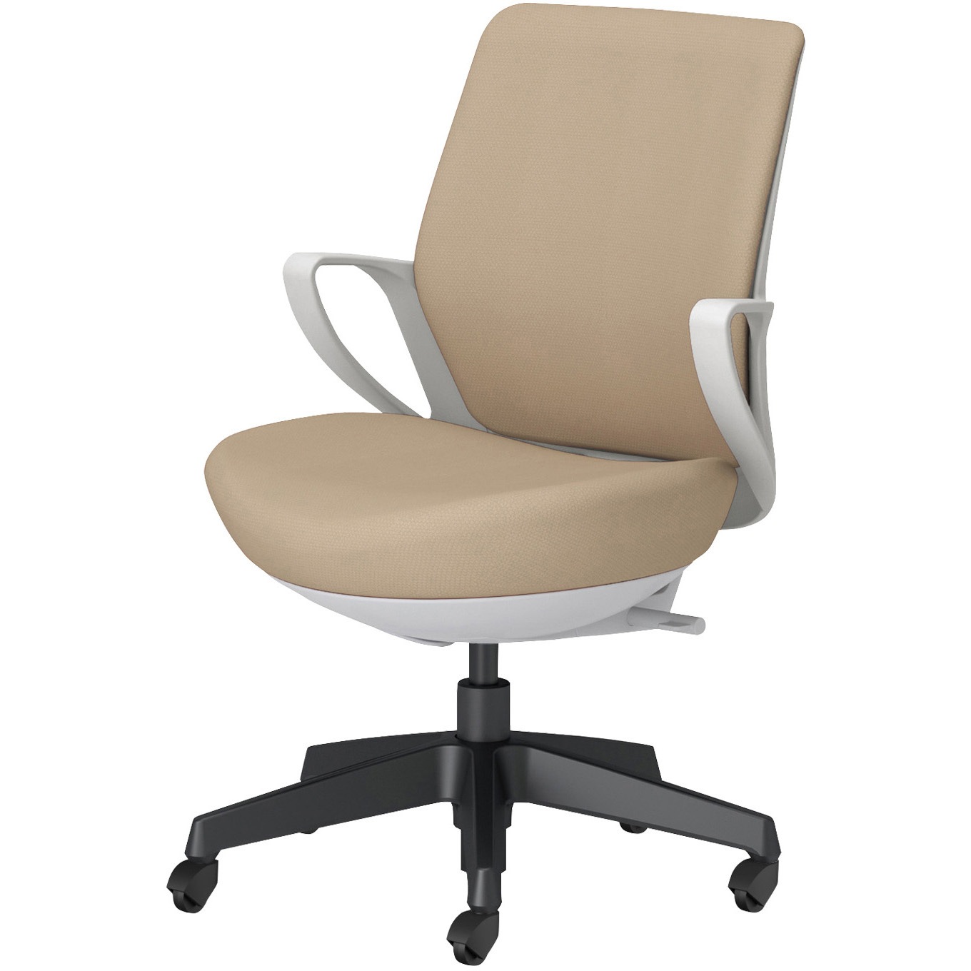 C10-B11CG-E1G9YK1 オフィスチェアー ピコラリビナ ブラック脚 ローバック 布(配送・組立サービス付き) コクヨ 組立・設置・取付