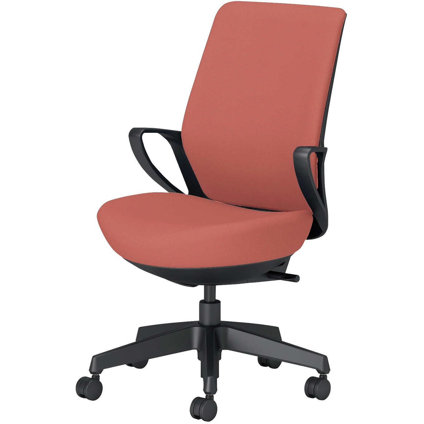 C10-B12CW-BKG90T1 オフィスチェアー ピコラリビナ ブラック脚 ハイバック 布(配送・組立サービス付き) コクヨ 組立・設置・取付