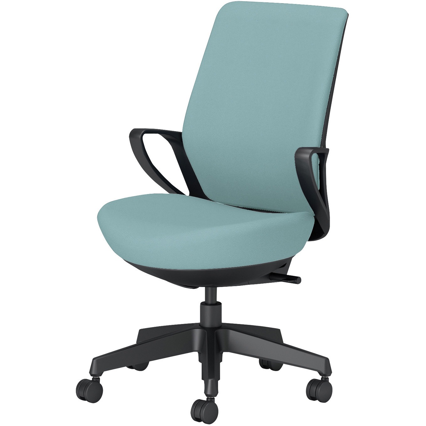 C10-B12CW-BKG9391 オフィスチェアー ピコラリビナ ブラック脚 ハイバック 布(配送・組立サービス付き) コクヨ 組立・設置・取付