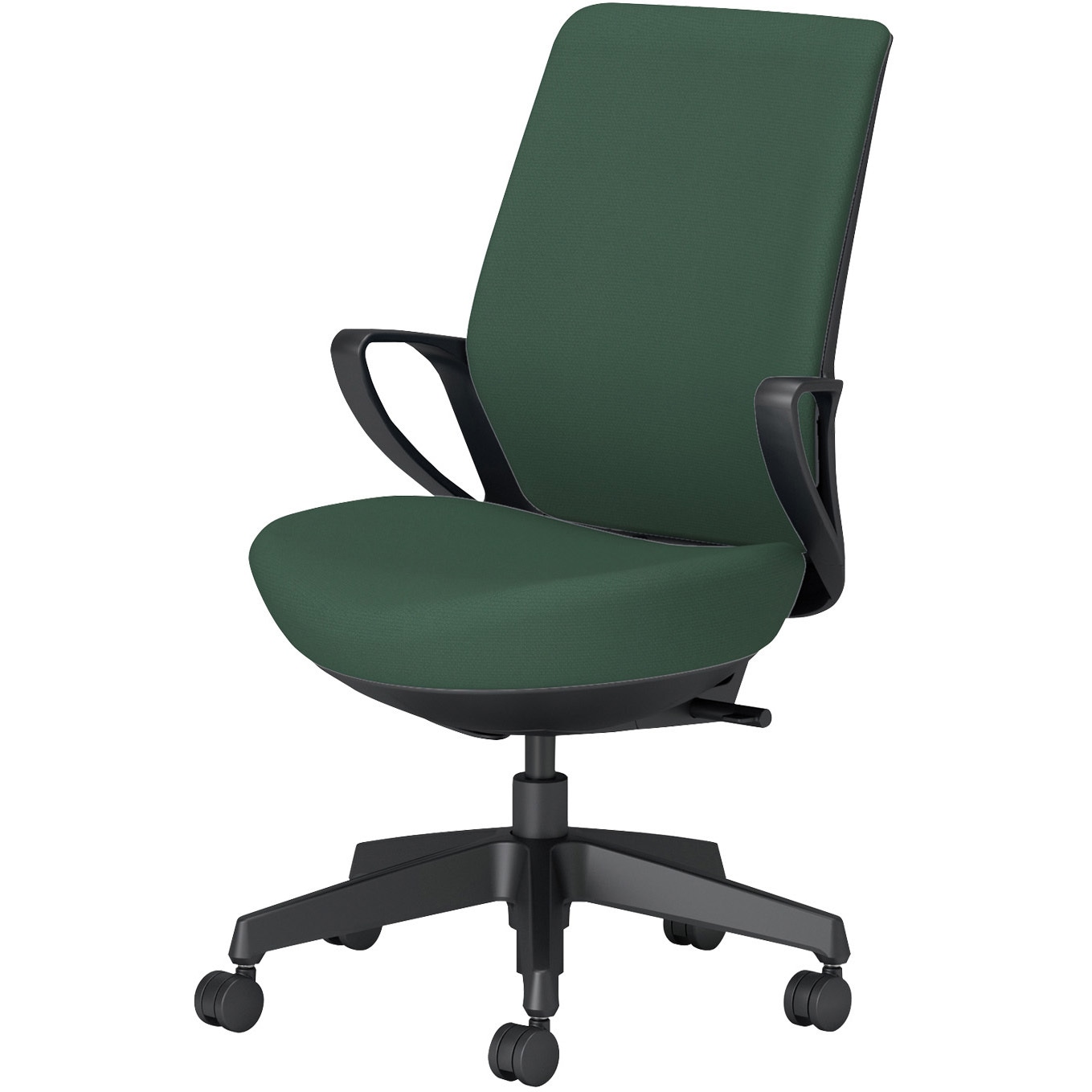 C10-B12CW-BKG9Q61 オフィスチェアー ピコラリビナ ブラック脚 ハイバック 布(配送・組立サービス付き) コクヨ 組立・設置・取付