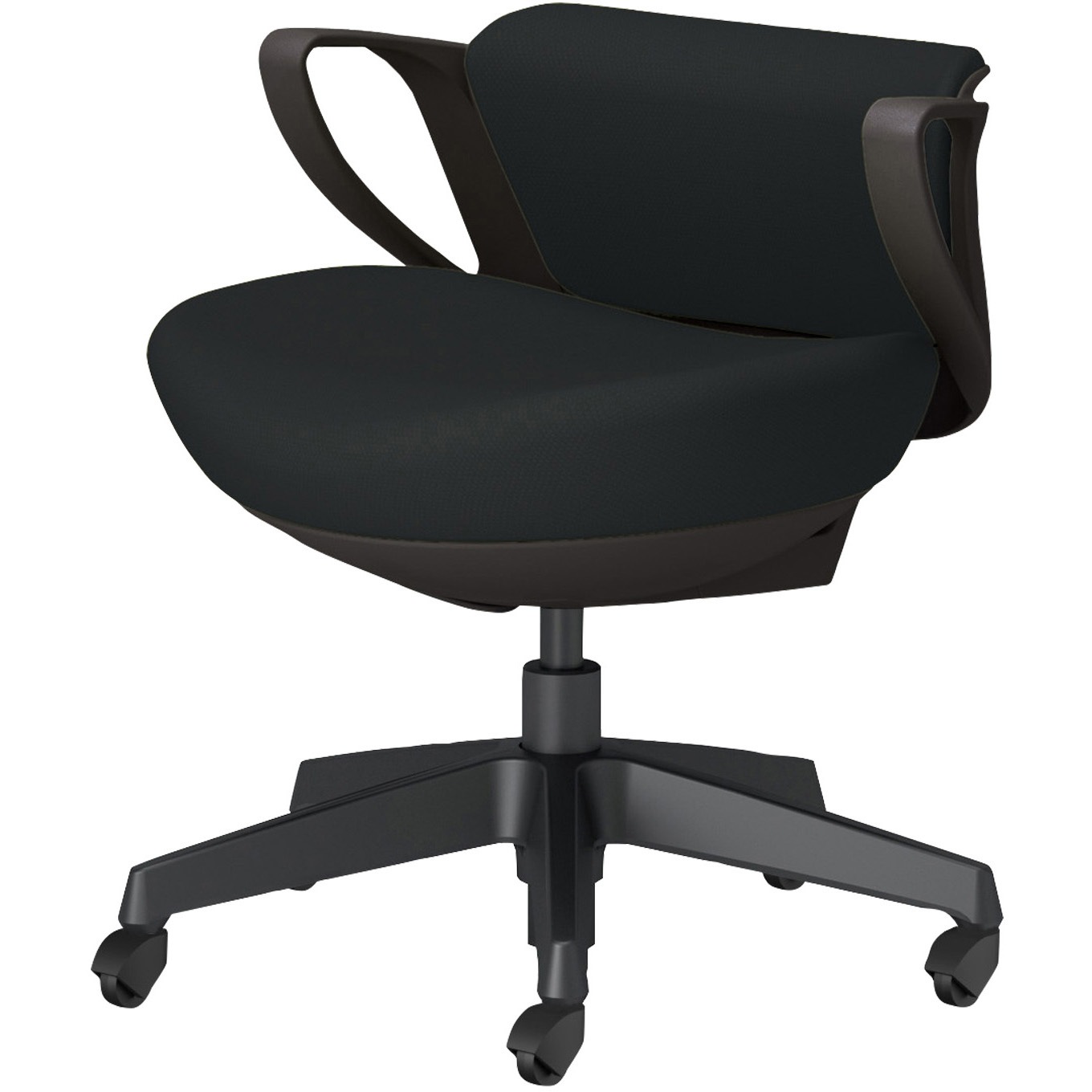 C10-B19CG-BKG9B61 オフィスチェアー ピコラリビナ ブラック脚 ミニバック 布(配送・組立サービス付き) コクヨ 組立・設置・取付 <本体>ブラック<張地>ブラック色   C10-B19CG-BKG9B61