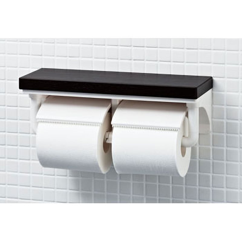 【ａｙｋ】棚付2連紙巻機　2台セット YH650#SR2｜TOTO○棚付二連紙巻器[本体:樹脂製][フロントワンタッチ]