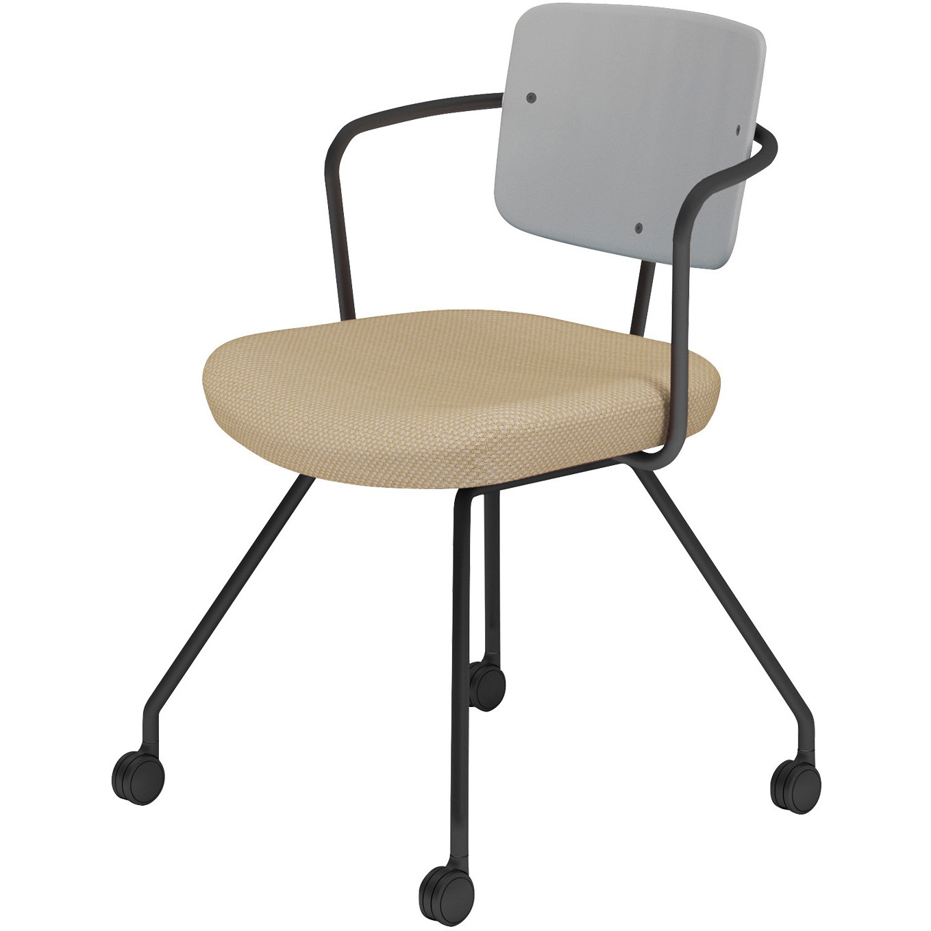 K16-B23CU-B1KE2X1 オフィスチェアー リーテ キャスター脚 フレームタイプ 背樹脂(配送・組立サービス付き) 1脚 コクヨ 【通販モノタロウ】