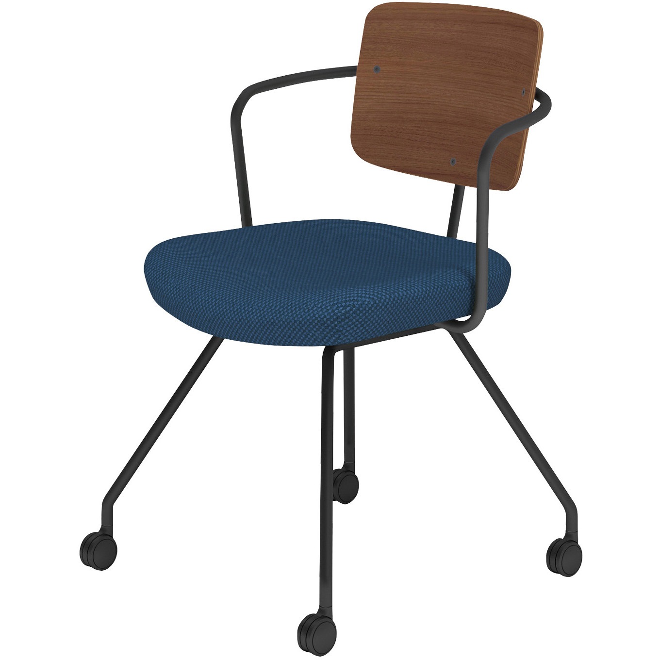 K16-B24CU-BT7RX1 オフィスチェアー リーテ キャスター脚 フレームタイプ 背合板(配送・組立サービス付き) 1脚 コクヨ 【通販モノタロウ】