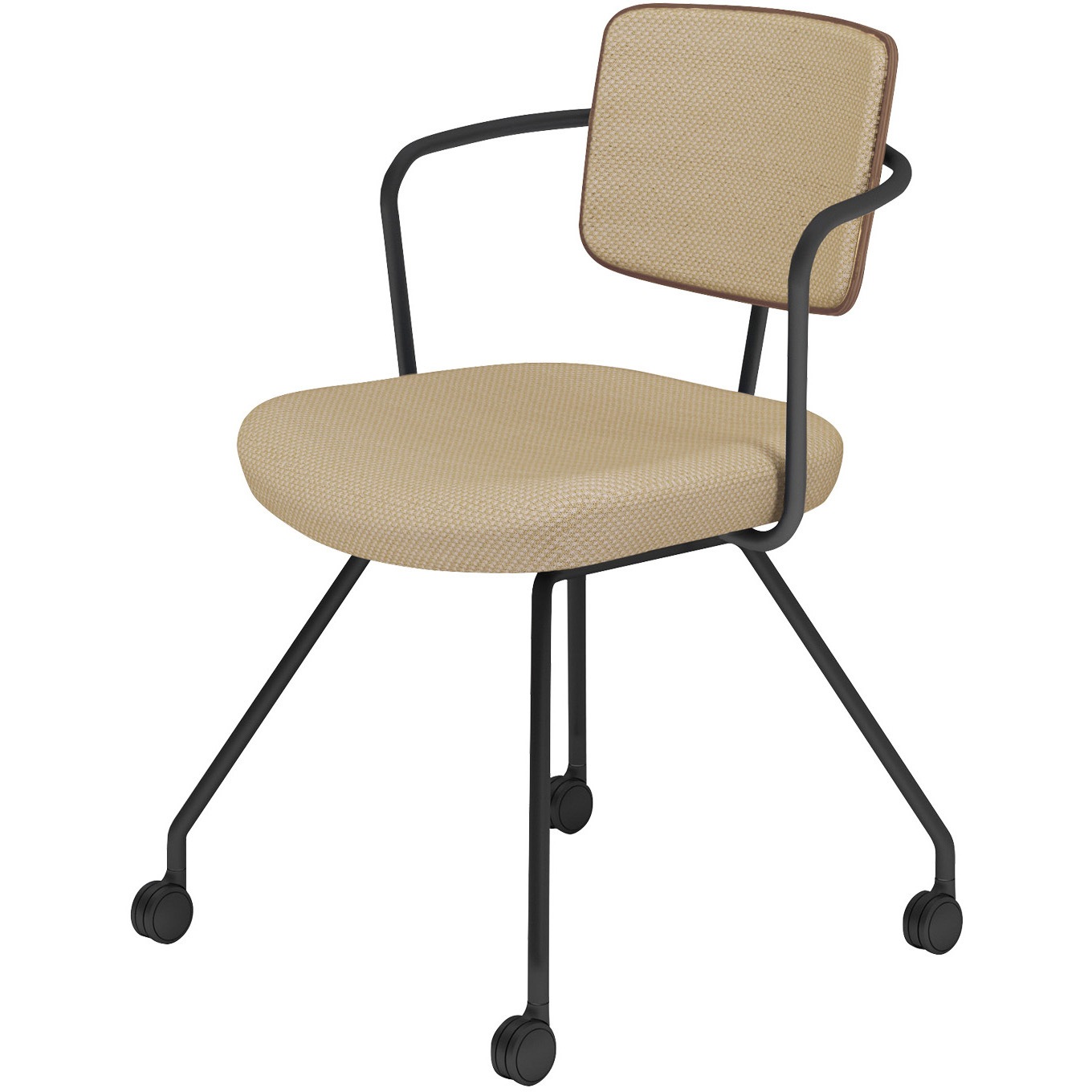 K16-B25CU-B1KR1K1 オフィスチェアー リーテ キャスター脚 フレームタイプ 背クッション(配送・組立サービス付き) 1脚 コクヨ 【通販モノタロウ】