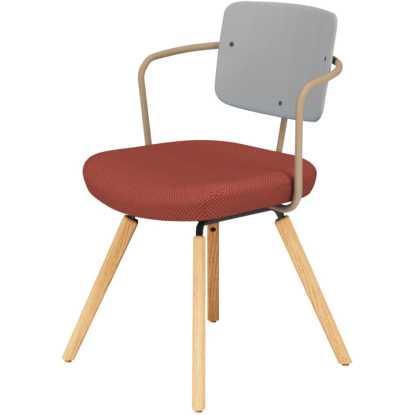 K16-D03CZ-ZAGE2X1 オフィスチェアー リーテ 木脚 フレームタイプ 背樹脂(配送・組立サービス付き) コクヨ 組立・設置・取付 43,788円