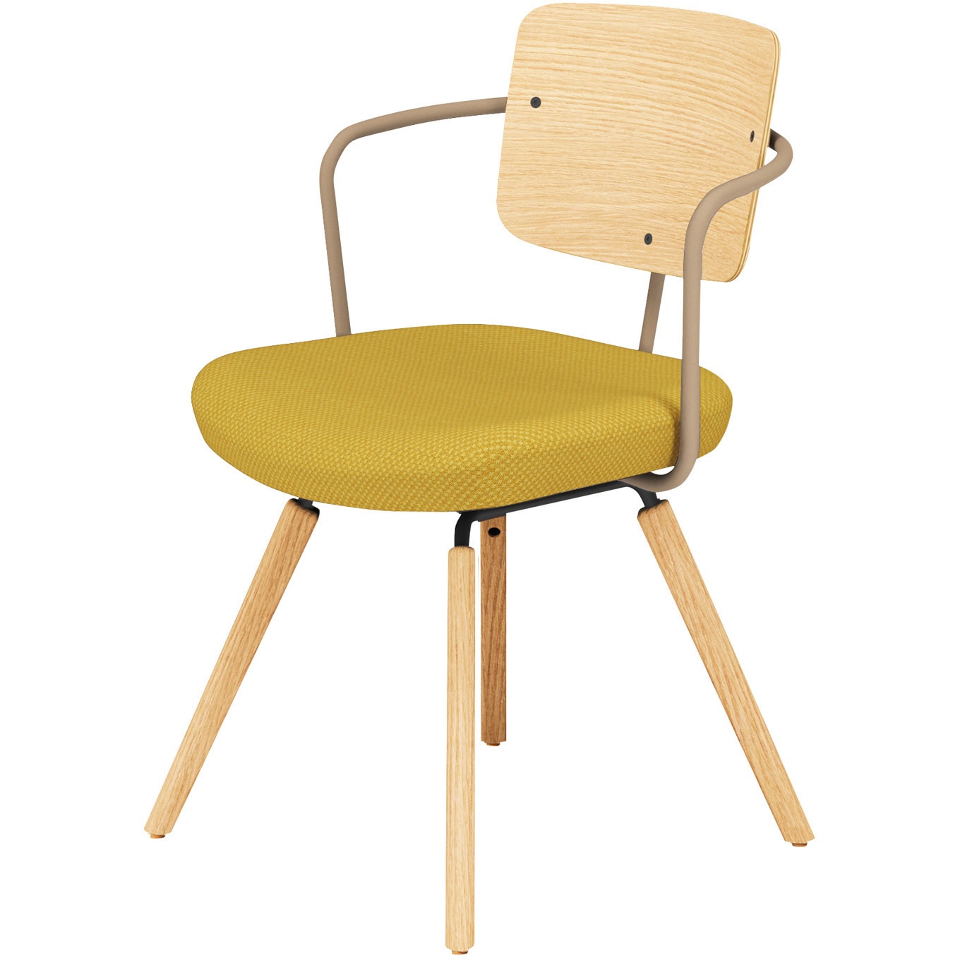 K16-D04CZ-Z1SDX1 オフィスチェアー リーテ 木脚 フレームタイプ 背合板(配送・組立サービス付き) コクヨ 組立・設置・取付 48,588円