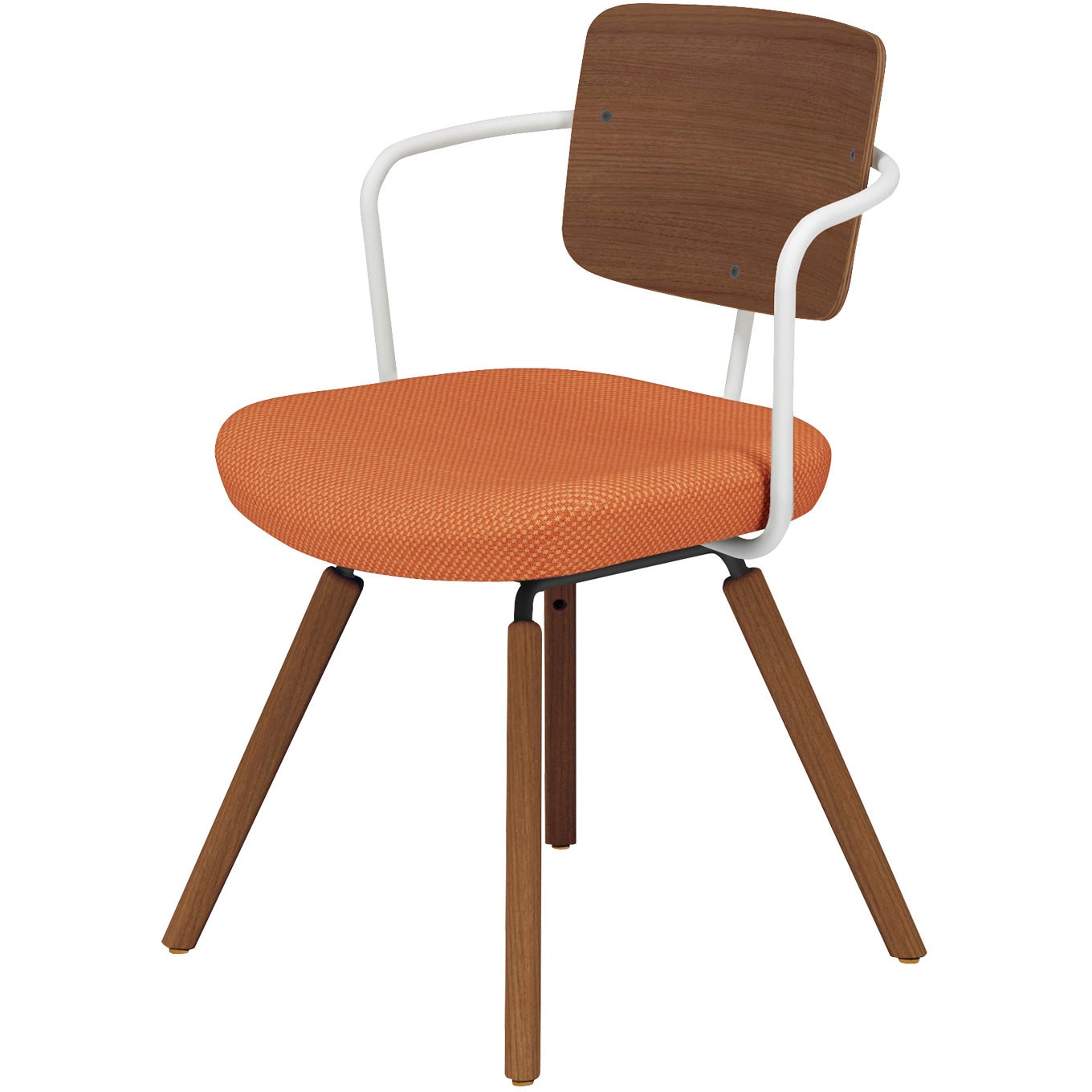 K16-R04CZ-W0TRX1 オフィスチェアー リーテ 木脚 フレームタイプ 背合板(配送・組立サービス付き) コクヨ 組立・設置・取付