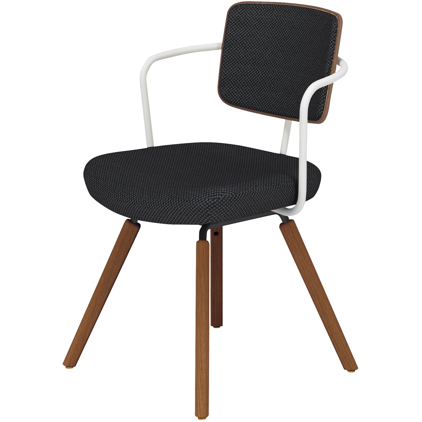 K16-R05CZ-WE6RE61 オフィスチェアー リーテ 木脚 フレームタイプ 背クッション(配送・組立サービス付き) コクヨ 組立・設置・取付 <背>ブラウン<座>ブラック色   K16-R05CZ-WE6RE61