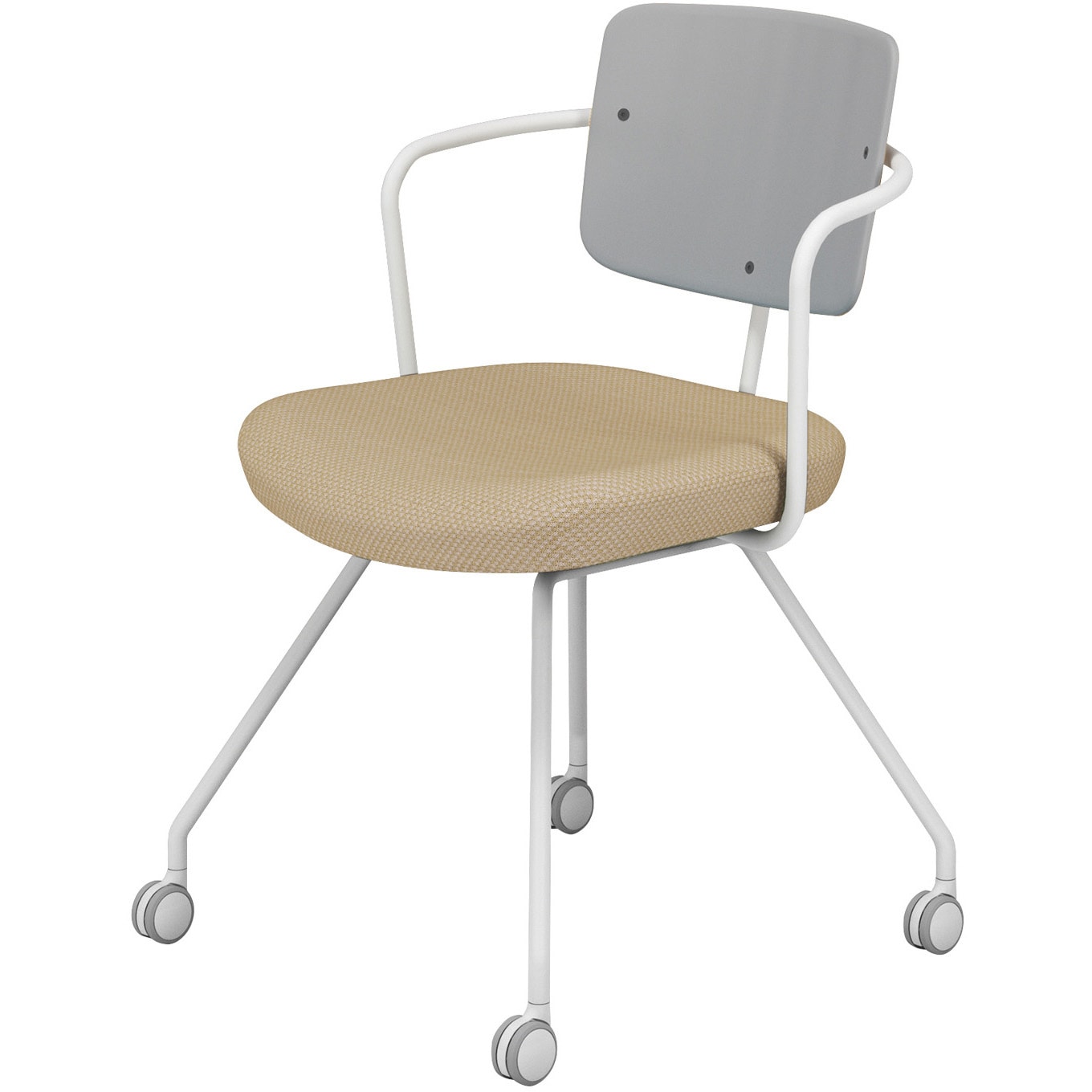 K16-W23CU-W1KE2X1 オフィスチェアー リーテ キャスター脚 フレームタイプ 背樹脂(配送・組立サービス付き) 1脚 コクヨ 【通販モノタロウ】