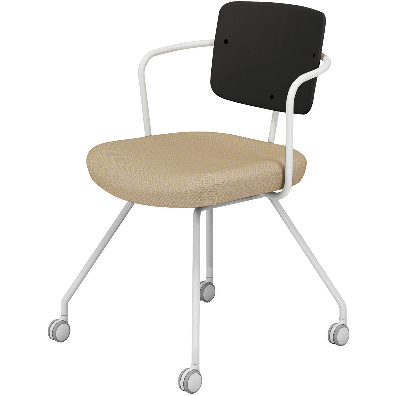 K16-W23CU-W1KE6X1 オフィスチェアー リーテ キャスター脚 フレームタイプ 背樹脂(配送・組立サービス付き) 1脚 コクヨ 【通販モノタロウ】