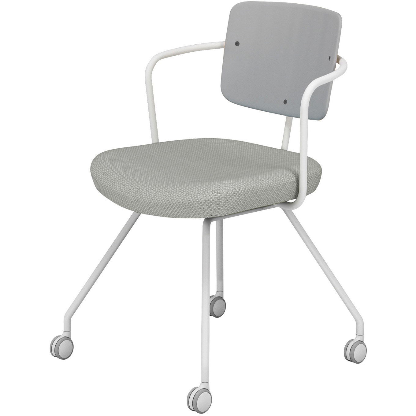 K16-W23CU-WE2E2X1 オフィスチェアー リーテ キャスター脚 フレームタイプ 背樹脂(配送・組立サービス付き) 1脚 コクヨ 【通販モノタロウ】