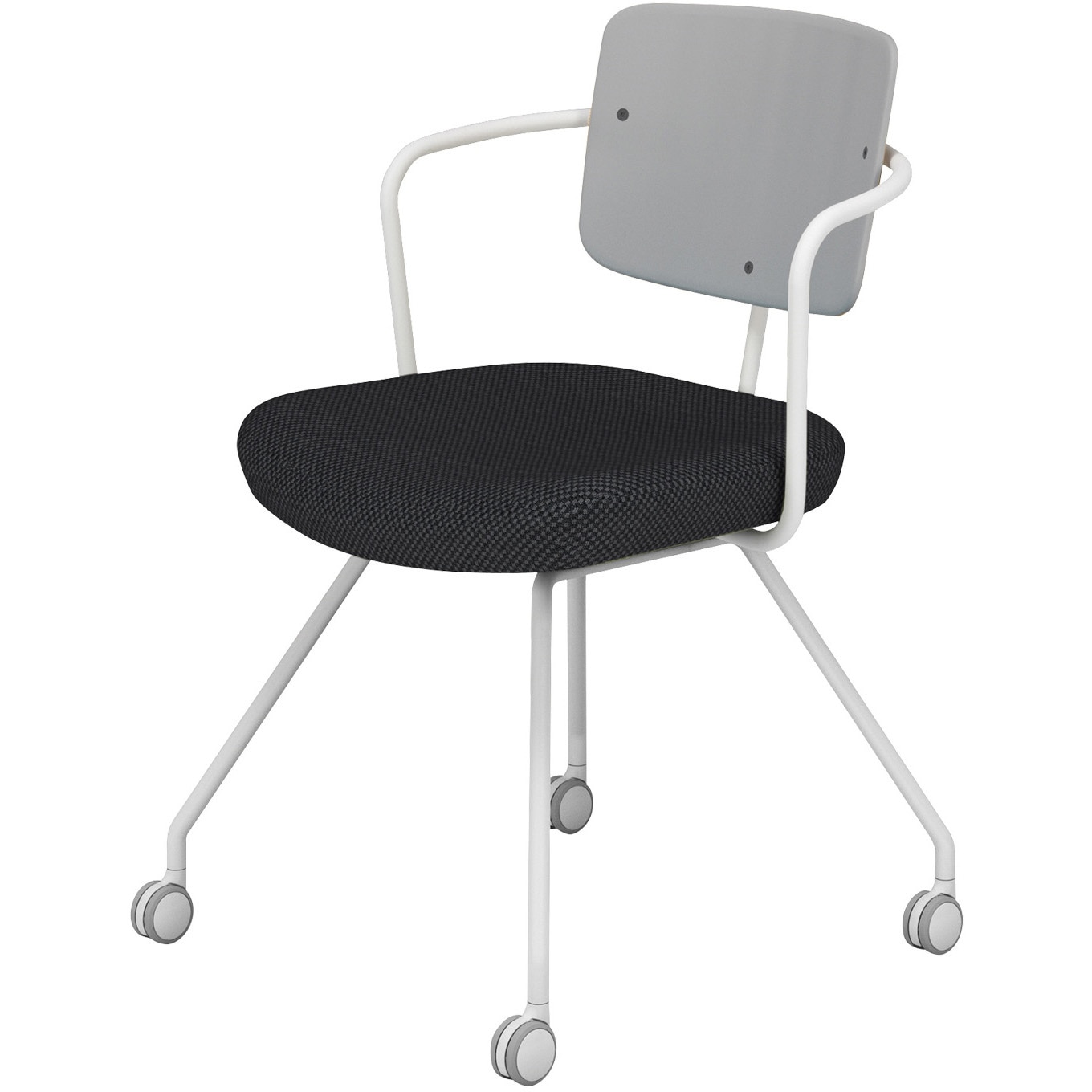 K16-W23CU-WE6E2X1 オフィスチェアー リーテ キャスター脚 フレームタイプ 背樹脂(配送・組立サービス付き) 1脚 コクヨ 【通販モノタロウ】