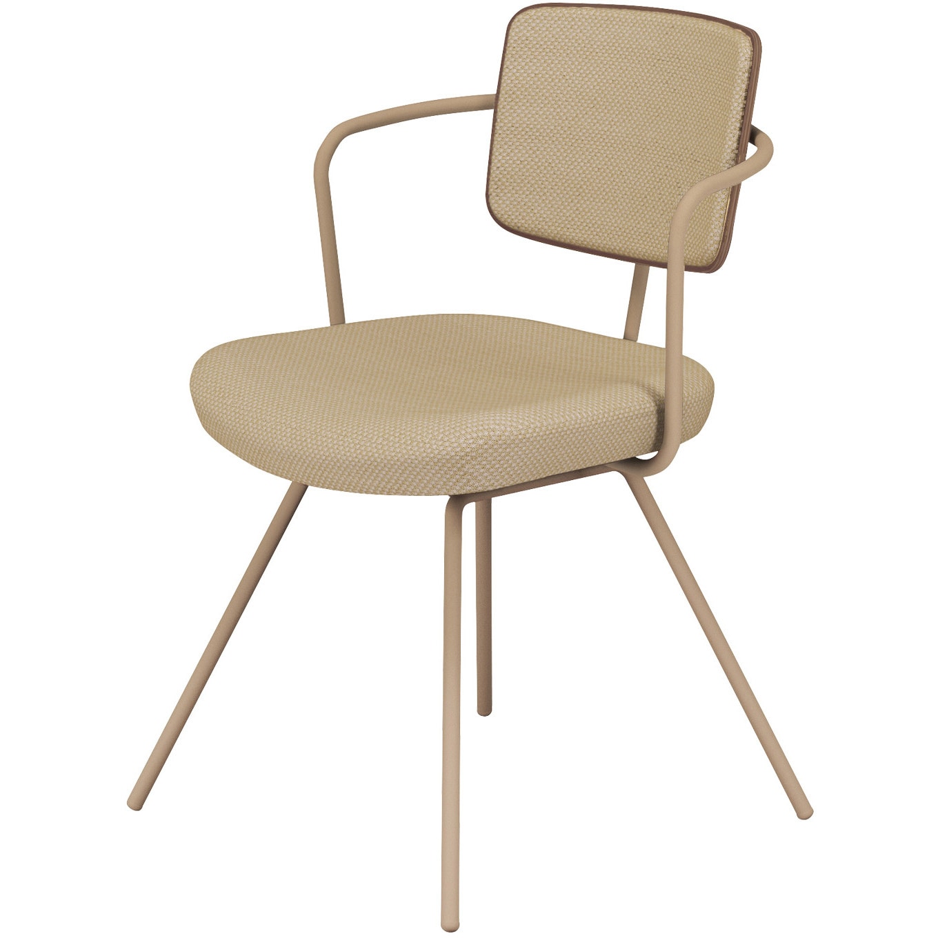 K16-Z05CZ-Z1KR1K1 オフィスチェアー リーテ 4本脚 フレームタイプ 背クッション(配送・組立サービス付き) コクヨ 組立・設置・取付 <背>ブラウン<座>ソフトベージュ色   K16-Z05CZ-Z1KR1K1 43,537円