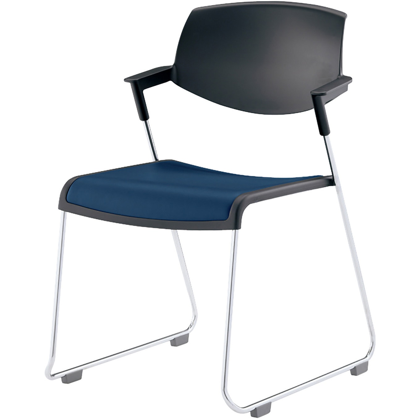 コクヨ 会議用イス ジョインチェアー スチールメッキ脚タイプ 肘なしチェアー ビニールレザー張り 背・座カラー G2 コクヨ 会議用イス ジョインチェアー スチールメッキ脚タイプ 肘なし