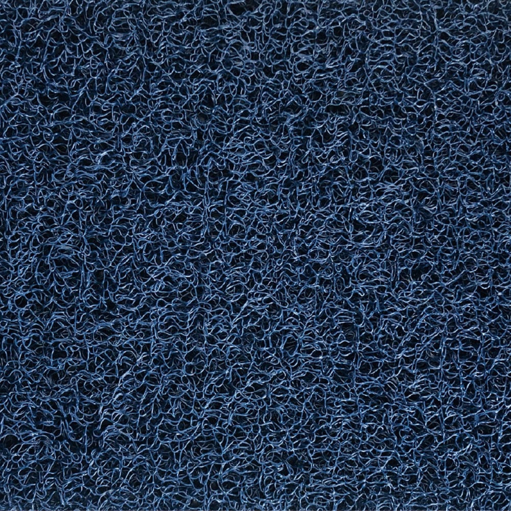 コイル歩行マット ネイビー 1枚 KI-1206NB 縦1200×横6000×厚み13mm カーボーイ クッション 負担軽減 すべり止め 歩行者の誘導に コイル歩行マット 120㎝×70㎝　入荷後の出荷となります