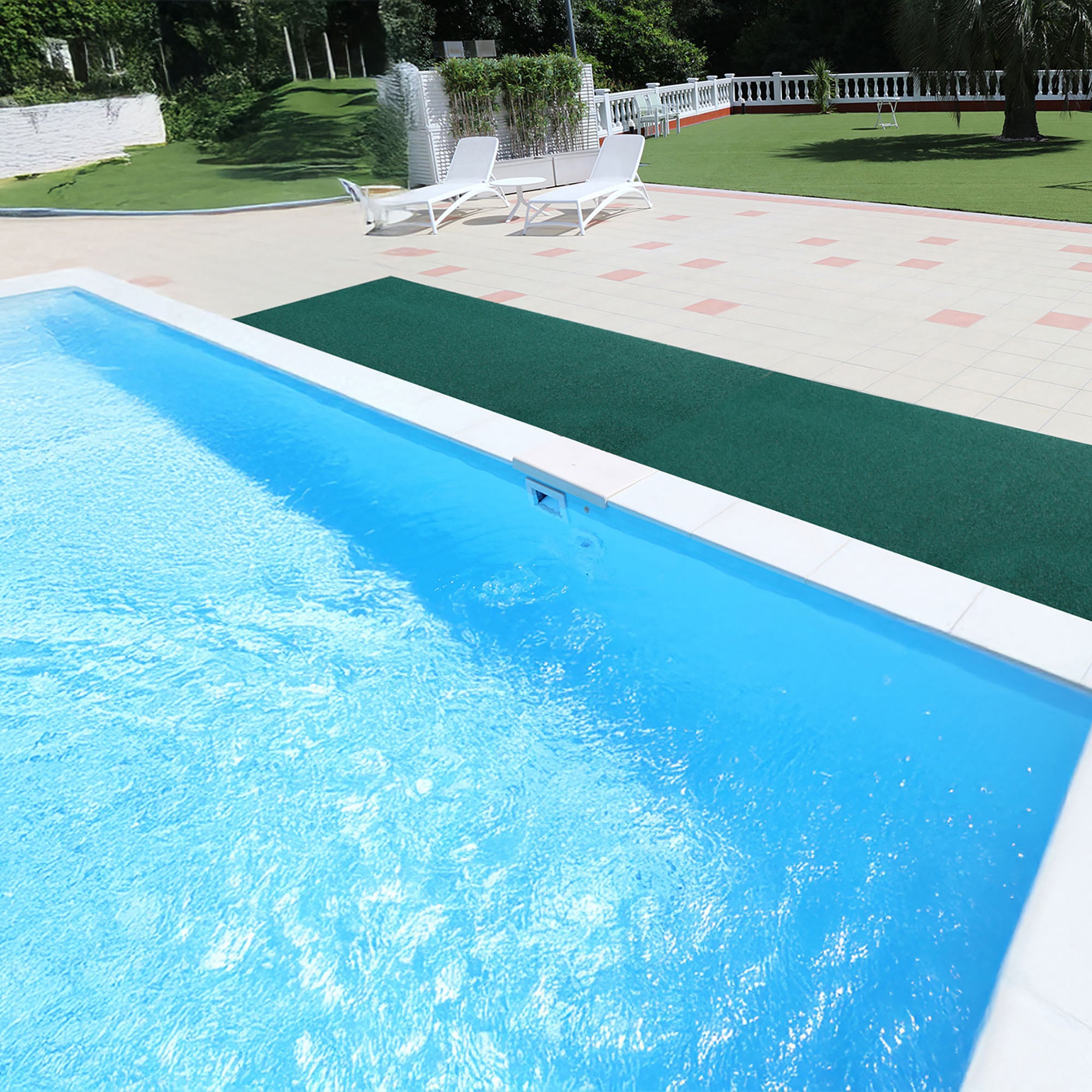 コイル歩行マット ネイビー 1枚 KI-1206NB 縦1200×横6000×厚み13mm カーボーイ クッション 負担軽減 すべり止め 歩行者の誘導に コイル歩行マット 120㎝×70㎝　入荷後の出荷となります