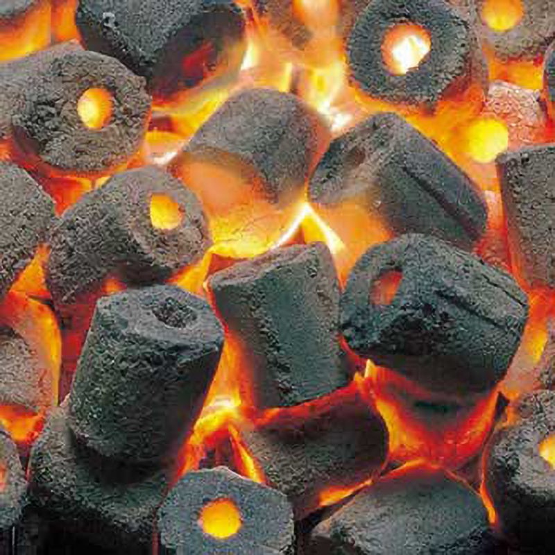 M-6734 エコ オガ炭 CAPTAIN STAG 幅200mm奥行200mm高さ118mm 1箱(2kg