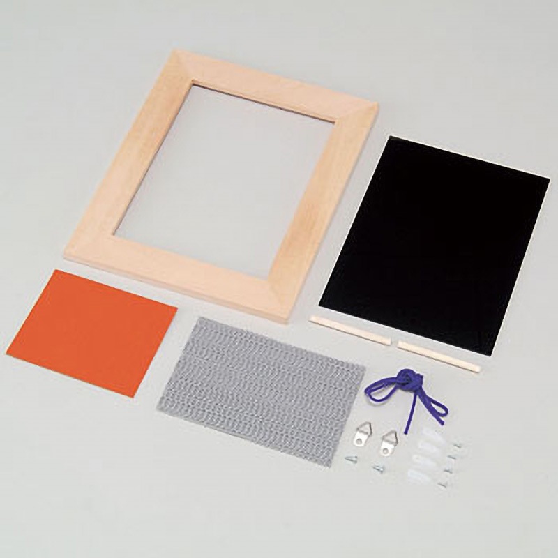 13547 アートガラス木彫額縁セット 大 1個 アーテック[学校教材・教育