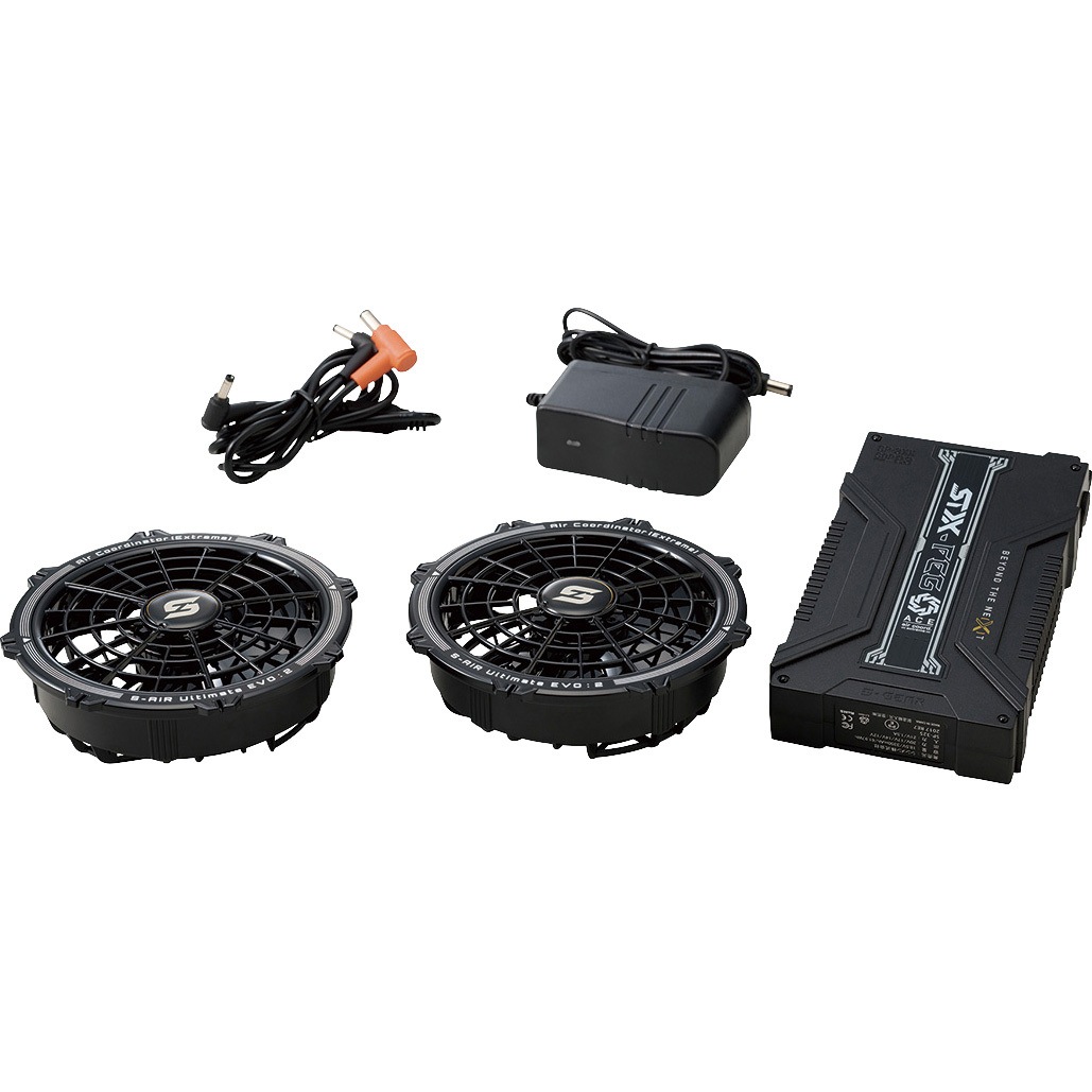 シンメン 20V ファンバッテリーフルセット SA-125 空調服用 SA125 20Vファンバッテリーフルセット S-AIR(シンメン) アクセサリ