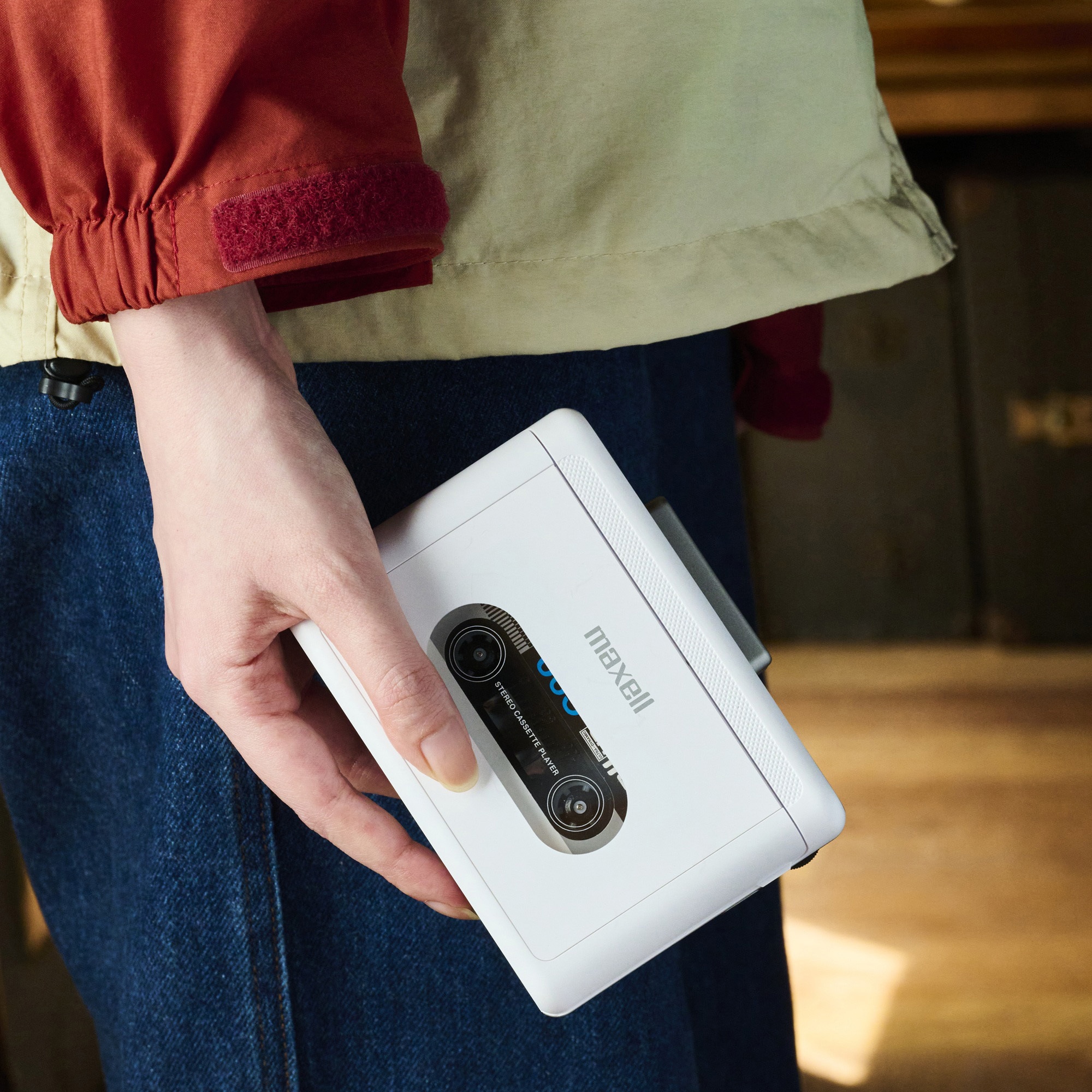 MXCP-P100WH ポータブルカセットプレーヤー 1台 マクセル 【通販