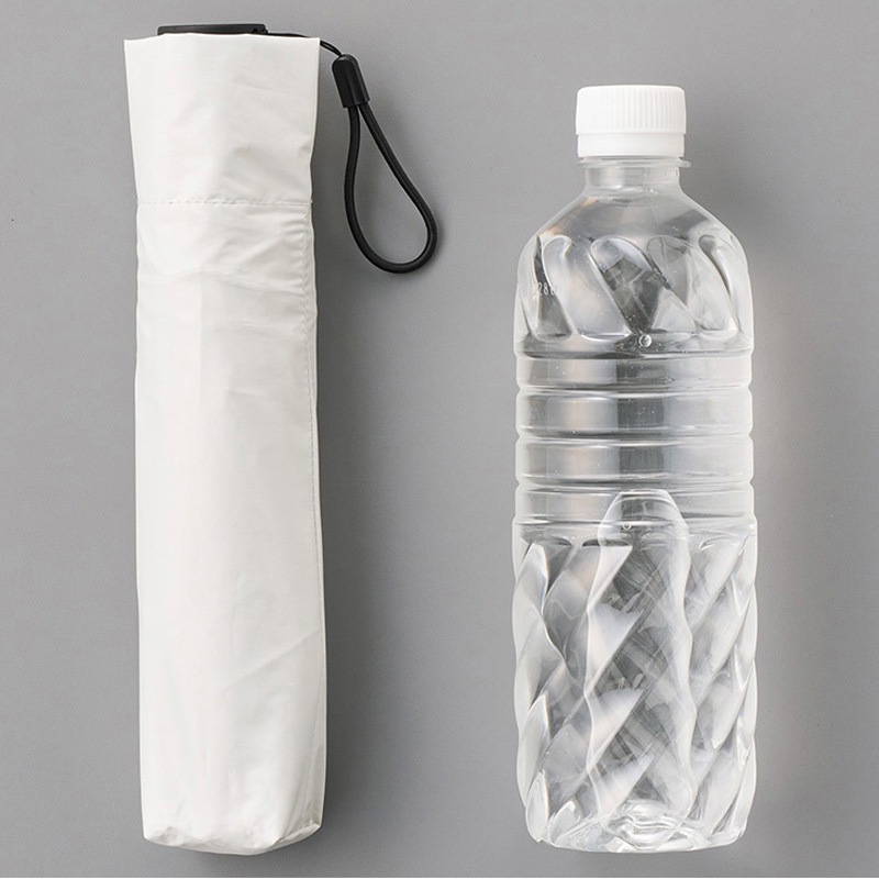 TU-0004-006 超軽量スリム遮光折りたたみ傘 MARKLESS STYLE ネイビー色  1セット(5本) TU-0004-006