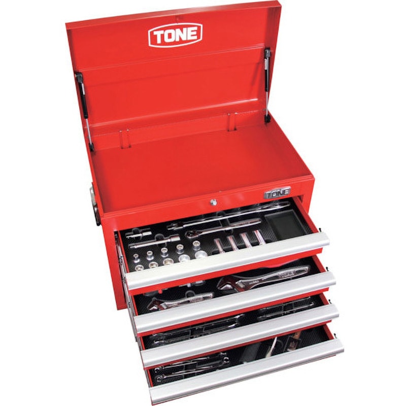 NaoyukiロングチェストHネックRED起毛5ｘ3ｍｍSDオーダー料込 TSAT920 トップチェストセット 1セット TONE(トネ/旧:前田金属工業