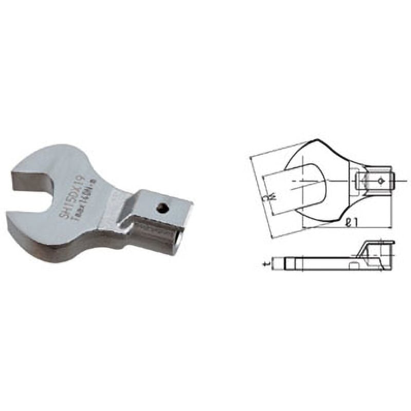 SH15DX1-3/16 SH型オープンヘッド(インチサイズ) 1個 東日製作所